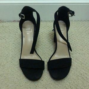 Gap Black Suede Heels